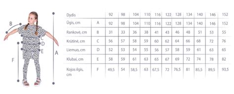 vaiku dviracio dydziu lentele