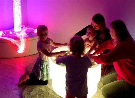 nuotrauka multisensorinio kambario darželyje