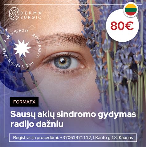 Vizualizacija ašarų plėvelės sudėties ir sausų akių sindromo priežasčių