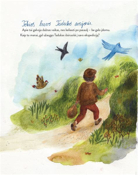 Iliustracija iš Leonardo Gutausko knygos vaikams