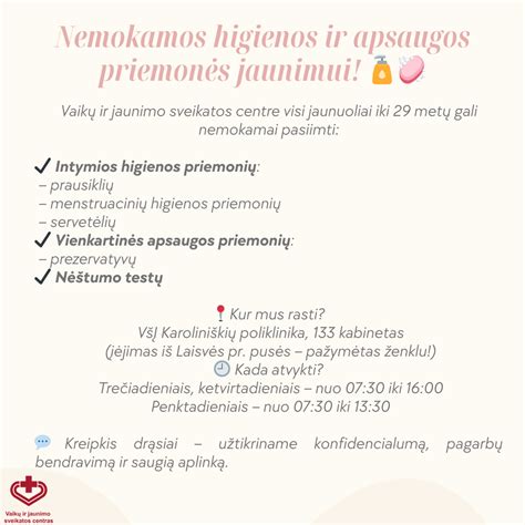 Menstruacinių higienos priemonių rinkinys