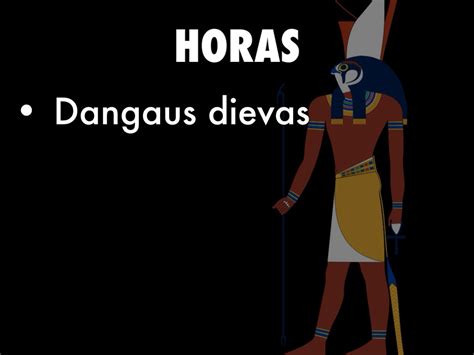 Horas, dangaus dievas