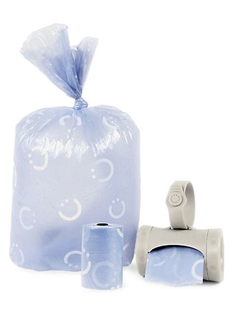 Sauskelnių konteinerio maišelių pildymas