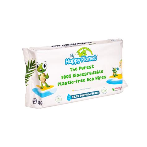 AQUAINT® Happy Planet Drėgnos Servetėlės