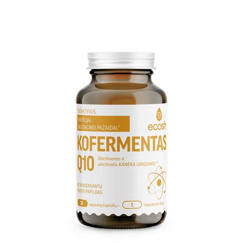 Kofermentas Q10 ir jo vaidmuo vaisingumui