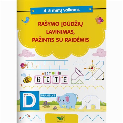 Vaiko rašymo įgūdžių lavinimas