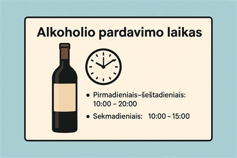 Infografika: saugaus laukimo laiko po alkoholio pavartojimo schemas