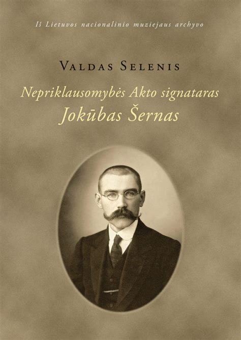 Signataras Jokūbas Šernas
