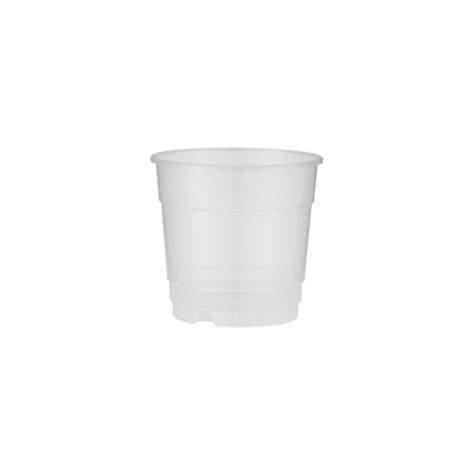 Skaidrus plastikinis vazonas orchidėjoms