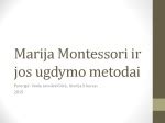 Marija Montessori ir jos metodas