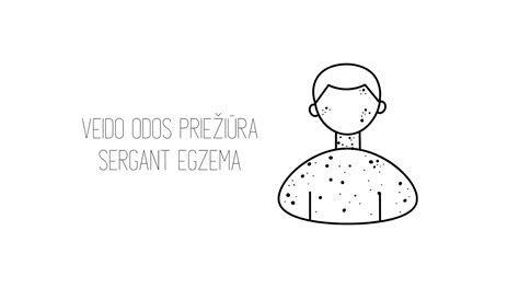 simptomų kontrolė ir odos priežiūra sergant rožine