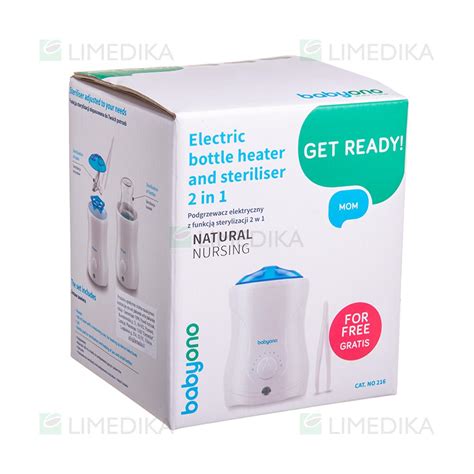 BabyOno elektroninio maistelio šildytuvo ir sterilizatoriaus nuotrauka