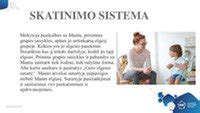 Skatinimo sistema vaikų ugdyme