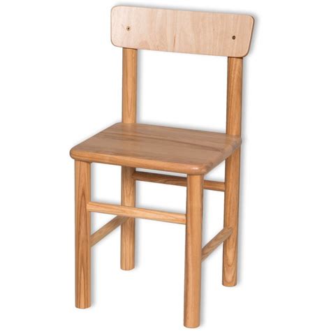 Paruošta medinė kėdutė