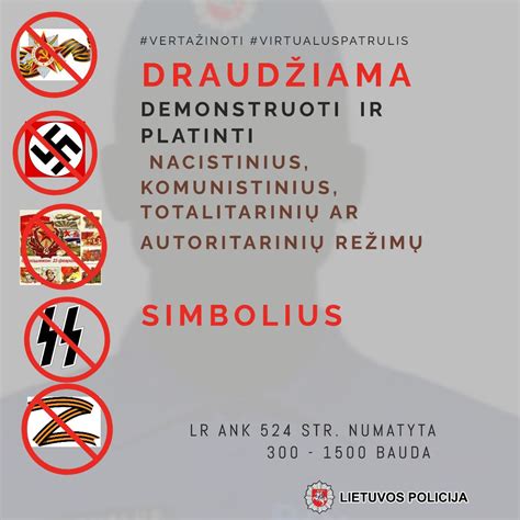 Simboliai, vaizduojantys draudžiamus daiktus ir veiksmus
