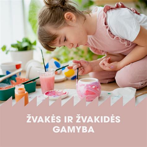 vaikai gamina raides