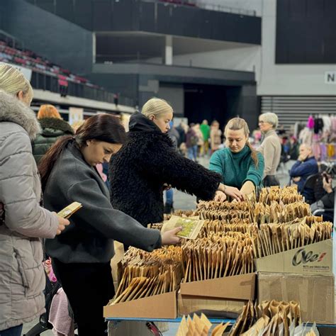 Sodinukų mugės lankytojai