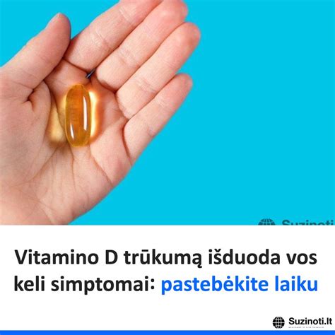 Simptomai, rodantys vitamino D trūkumą pas vaikus