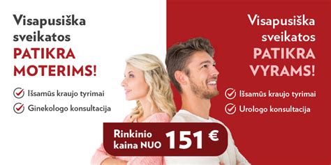 Moters ir vyro vaisingumo tyrimų schematinis pavaizdavimas