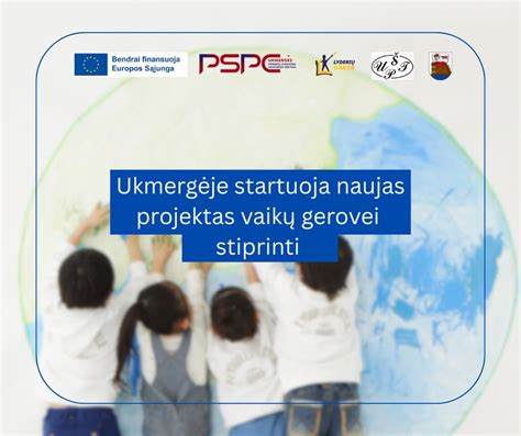 Tarptautiniai projektai vaikų gerovei