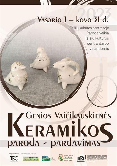 vaikų keramikos dirbinių paroda