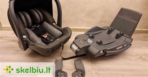 Vaikiška automobilinė kėdutė su Isofix baze