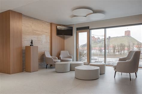 Interjero nuotrauka konsultacinės poliklinikos