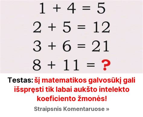 intelekto koeficiento matavimas