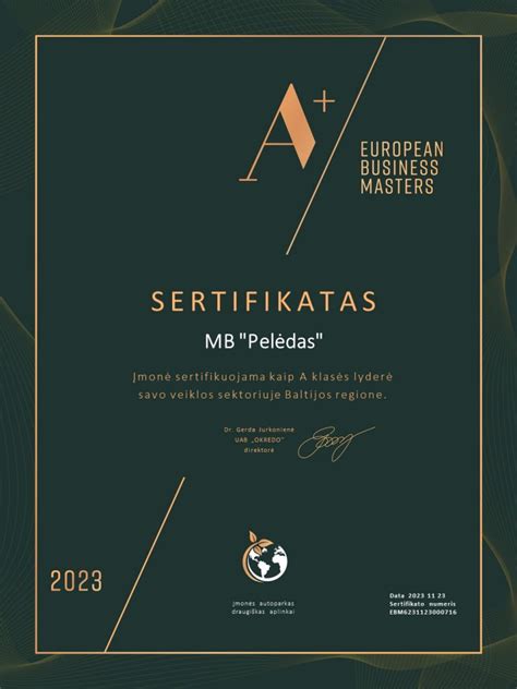 sertifikatas