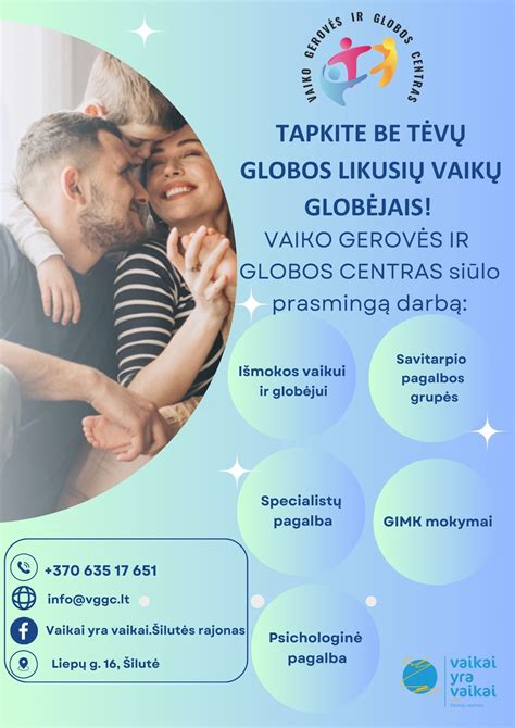 Nuotrauka: Globos centro specialistai bendrauja su būsimais globėjais