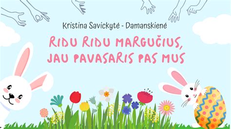 Vaikai rideną margučius