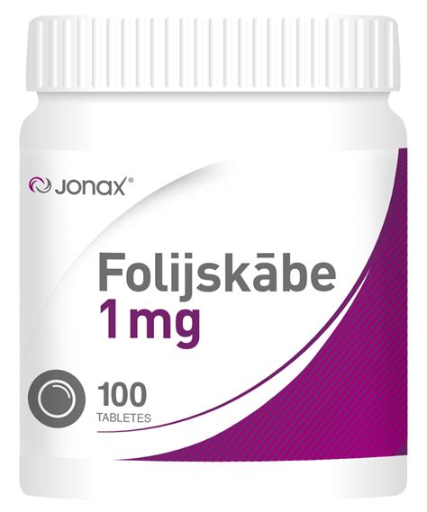 Folio rūgšties tabletės ir vaisiai