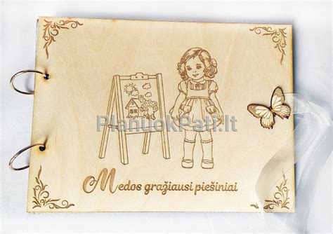 vaiko piešinių aplankas