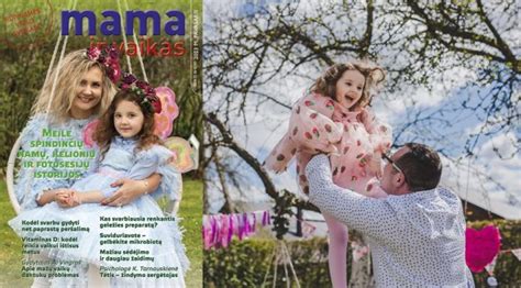 Mama ir vaikas lauke, ramiai bendrauja