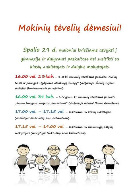 Tėvų ir mokytojų susirinkimas darželyje