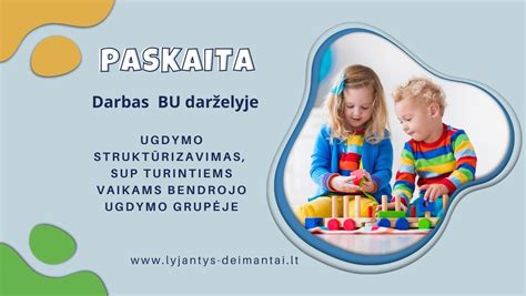 Studentai, dirbantys su vaikais grupėje