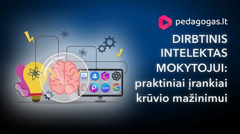 dirbtinio intelekto įrankiai mokytojams