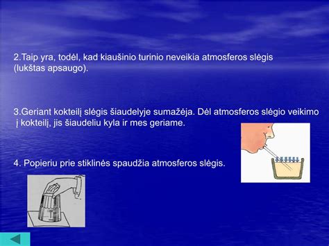 Informatyvinė schema, vaizduojanti atmosferos slėgio poveikį orams