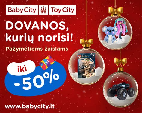 Žemėlapis su BabyCity & ToyCity parduotuvių lokacijomis Lietuvoje