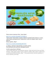 Bendruomeninio daržo veikla