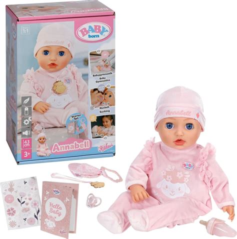 Baby Annabell lėlė su tikroviškais bruožais