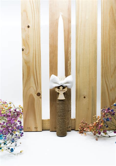 Krikšto žvakė ir drabužėliai