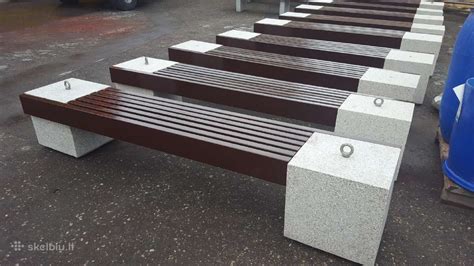 Individualiai pritaikyti lauko suoliukai