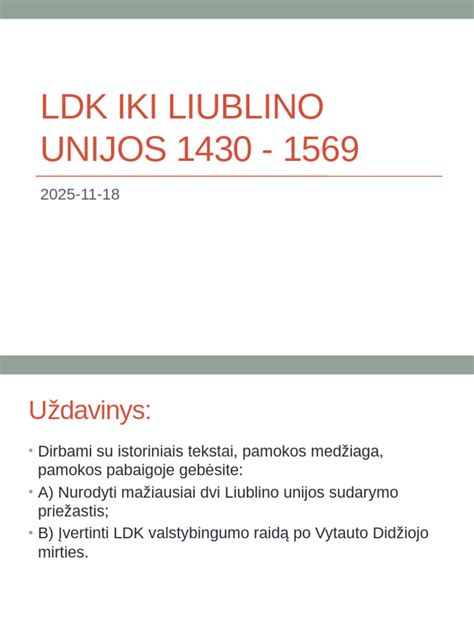 Liublino unijos schema