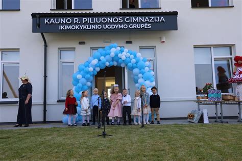 Piliuonos darželio kiemas po remonto