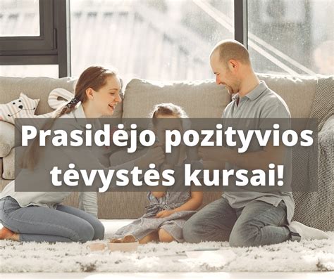 Vaizdinė schema, iliustruojanti pozityvios tėvystės principus