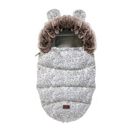 Žieminis vokelis kūdikiui vežimėlyje