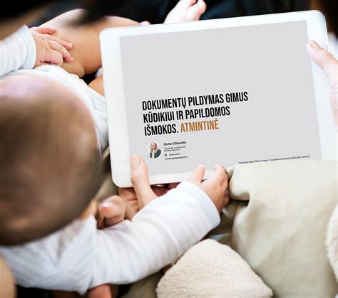 Dokumentų tvarkymas gimus vaikui