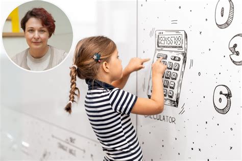 vaikai su matematikos priemonėmis