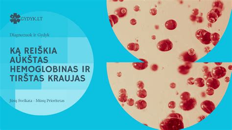 Priežastys, sukeliančios aukštą hemoglobiną